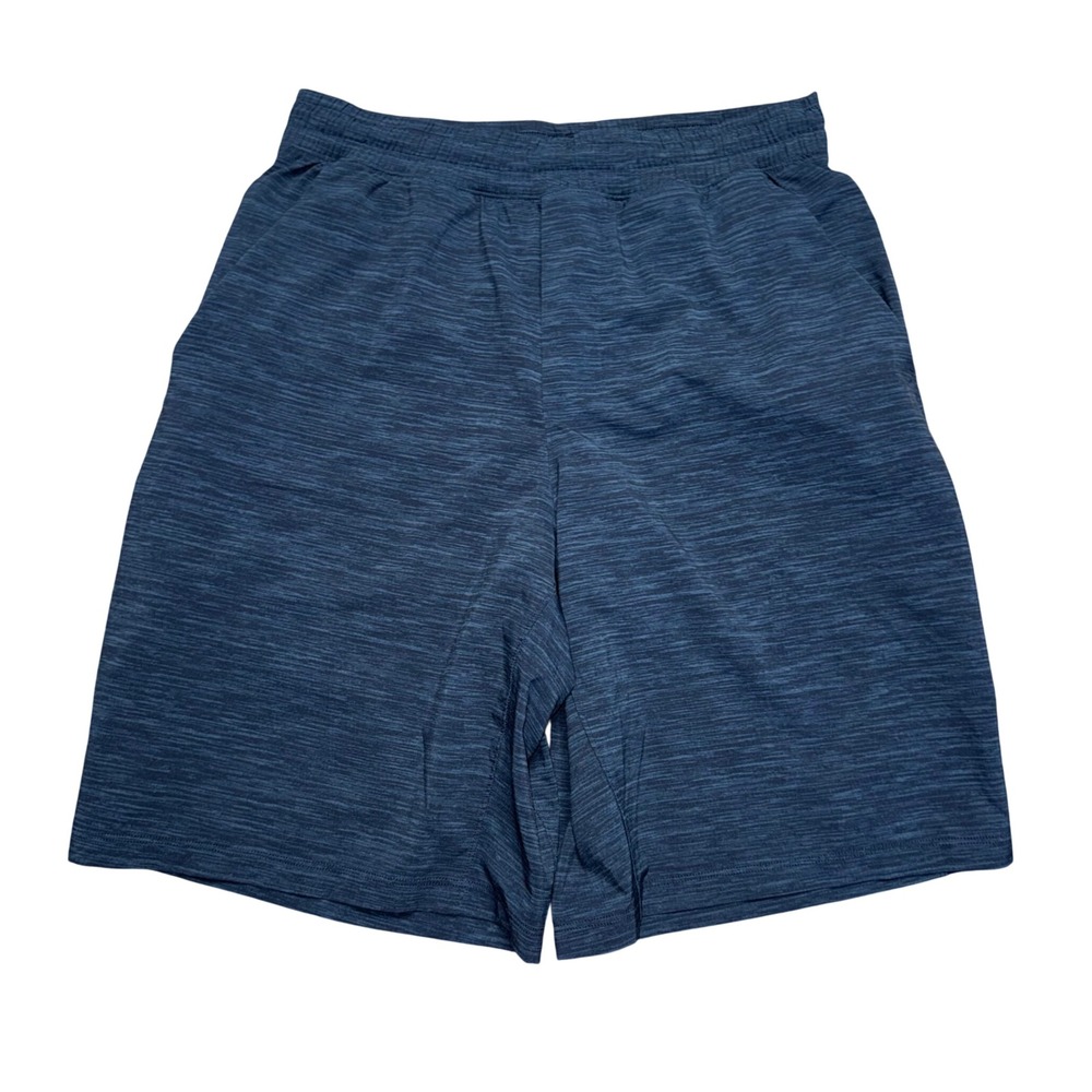 Lululemon THE Short Mens Small Blue Heathered Excellent 9 Inch Training‎ Gym